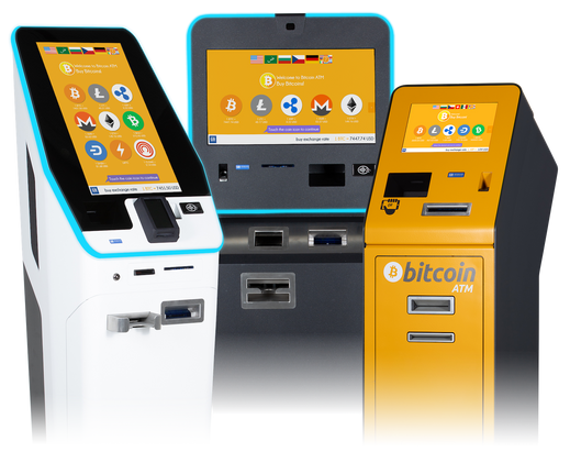 Purchase bitcoin or sell bitcoin without bank account on bitcoin machines produced by GENERAL BYTES