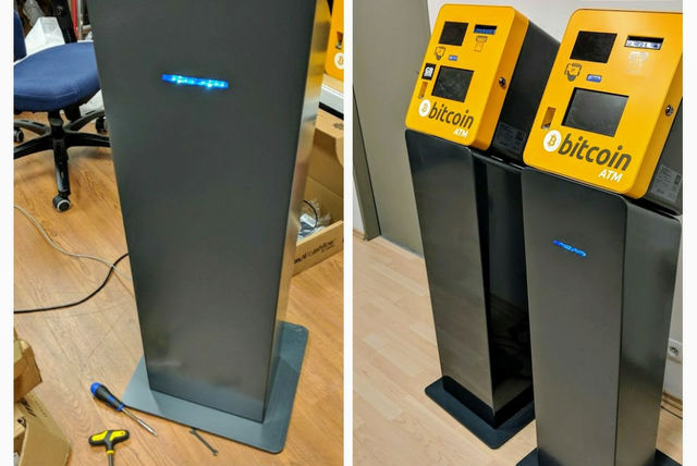 BATMTwo Bitcoin ATM Stand with Printer