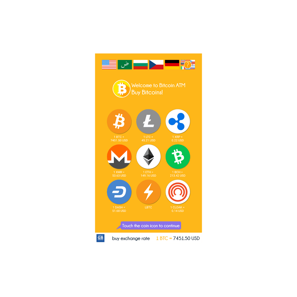 BATMFour Bitcoin ATM | GENERAL BYTES