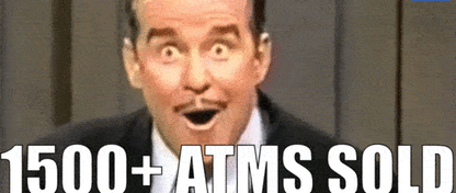 1500 ATMs sold by GB!